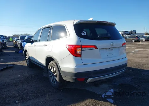 2020 Honda Pilot Awd Ex from USA, damaged, VIN 5FNYF6H37LB014356